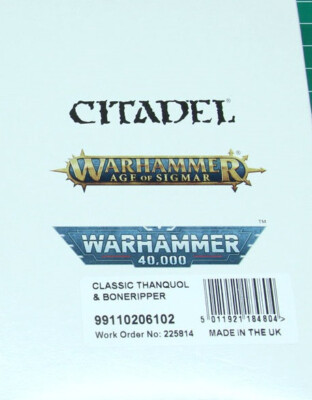 Warhammer Fantasy Battles Grey Seer Thanquol and BoneRipper