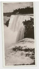 NEW YORK 1019-Niagara Falls, American fall from Goat Island (Real Photo (RPPC)