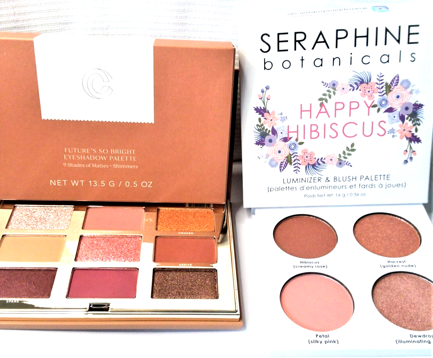 Eyeshadow Palette Makeup Lot Blush Luminizer Cruelty Free Vegan Complex Culture-image