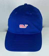 Vineyard Vines Adult Cap Hat Pink Whale Logo Polyester Elastane Blend Adjustable