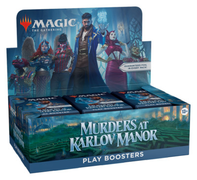 Play Booster Box Murders at Karlov Manor MKM MTG