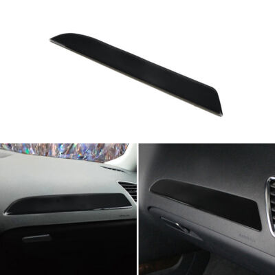 Schwarz glänzend Armaturenbrett Dekor Abdeckung Trim Für Audi A4 B8 2009 - 2016