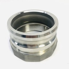 316SS MALE ADAPTER X FEMALE COUPLER 4"