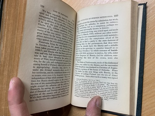 Raro 1835 The Life Of Napoleone Bonaparte Walter Scott Vol 6 Antico Libro (P3) - Picture 18 of 18
