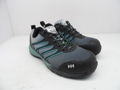 HELLY HANSEN Women's Adel Aluminum Toe CP Safety Shoes Black/Blue Size 6.5M