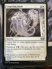 Lingering Souls NM/M Unspecified Set MTG Magic Card EDH White Token Staple