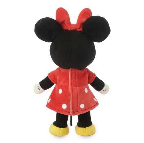 Nueva Muñeca de Peluche Minnie Mouse Pequeña Muñeca de Peluche Posable de los Parques Disney nuiMOs ~7" Nueva Serie - Imagen 3 de 4