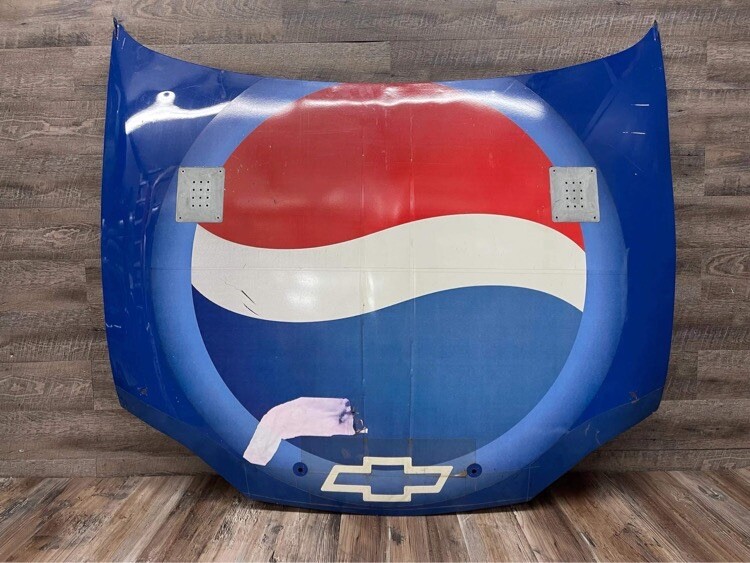 Jeff Gordon Busch Series Pepsi Hood Race Used Sheetmetal | eBay