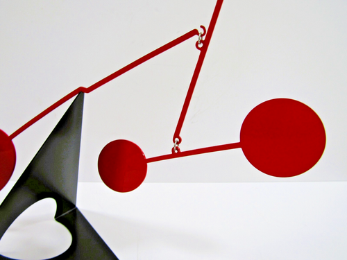 Móvil de escritorio elíptico Ekko Workshop negro y rojo - Imagen 9 de 12