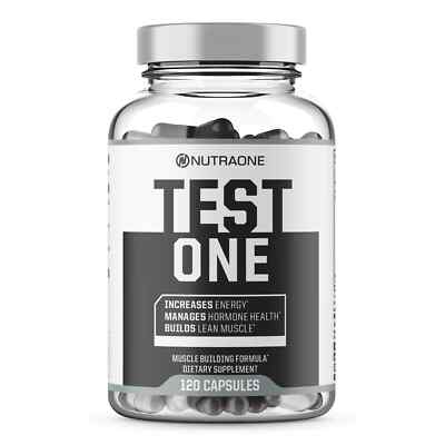 NUTRAONE  Test One Muscle Building Formula 120 Capsules exp. 4/2026