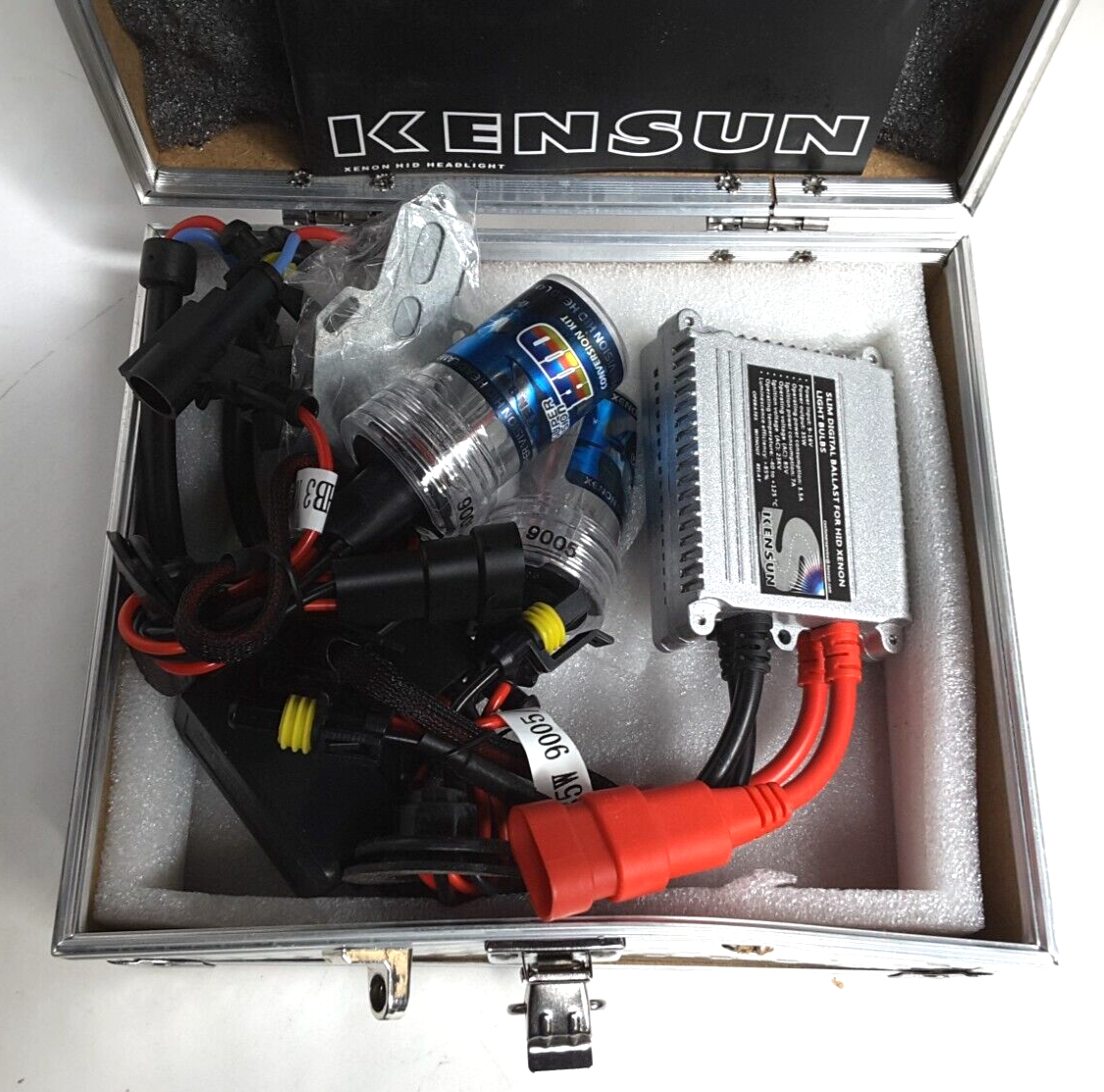 Kensun KP900510K HID Headlight Xenon Conversion Kit 10000K 55W eBay