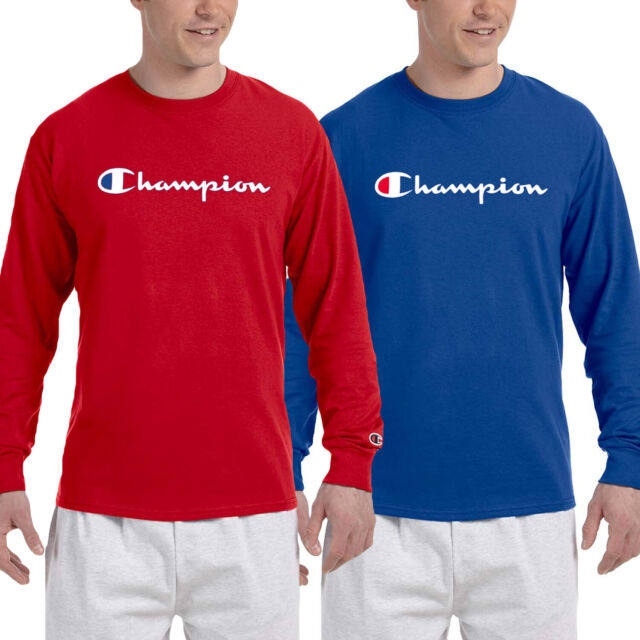 red and blue long sleeve