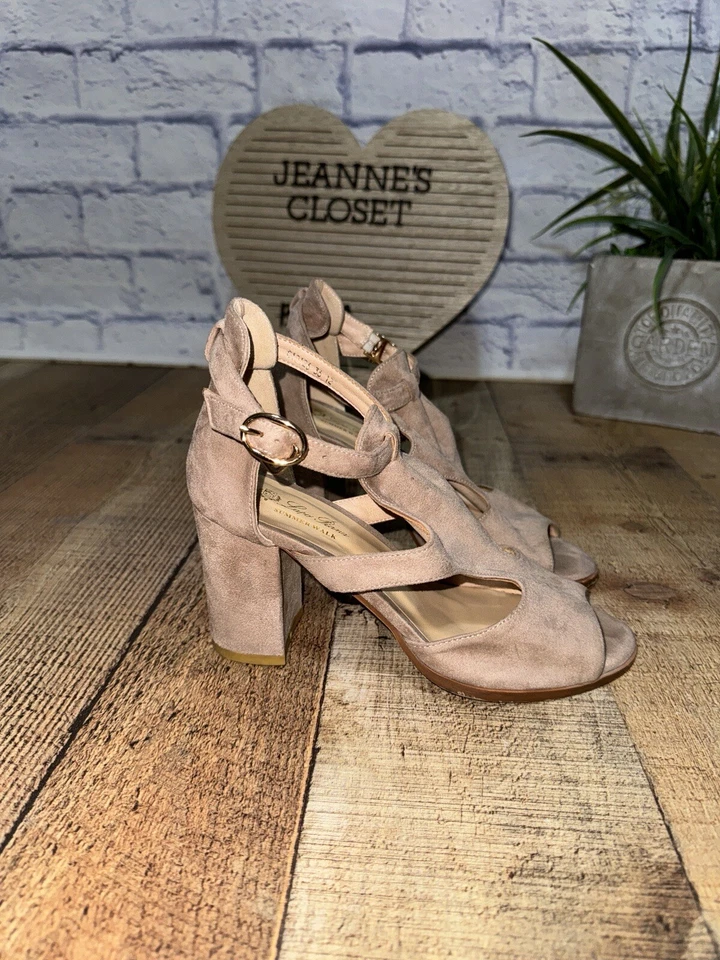 Zapatos de salón Loro Piana para mujer rosa nude talla 36 6 gamuza Foto 3 de 4