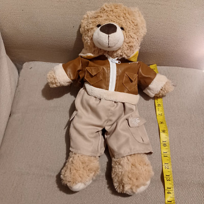 Pilot Flieger Teddybär Berg Spielzeug Schlacht um Großbritannien Biggles Plüsch guter Zustand