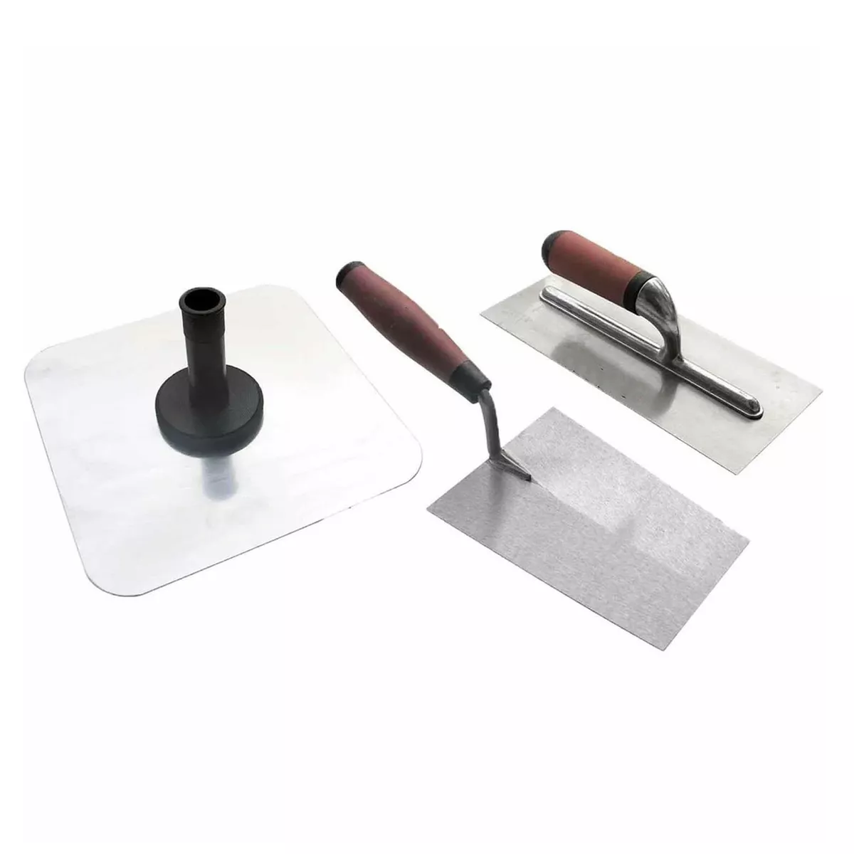 Steel Plastering Trowel & Aluminium Hawk, Plasterer Tools Discounted Sets