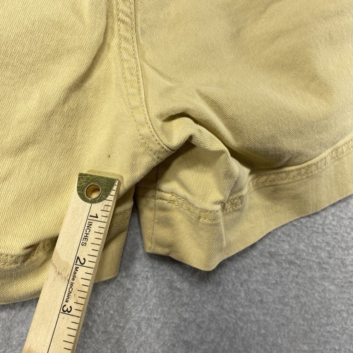 Levi's 545 pantaloncino donna taglia 10 beige tasche con patta denim jeans elasticizzato preppy - Foto 6 di 11