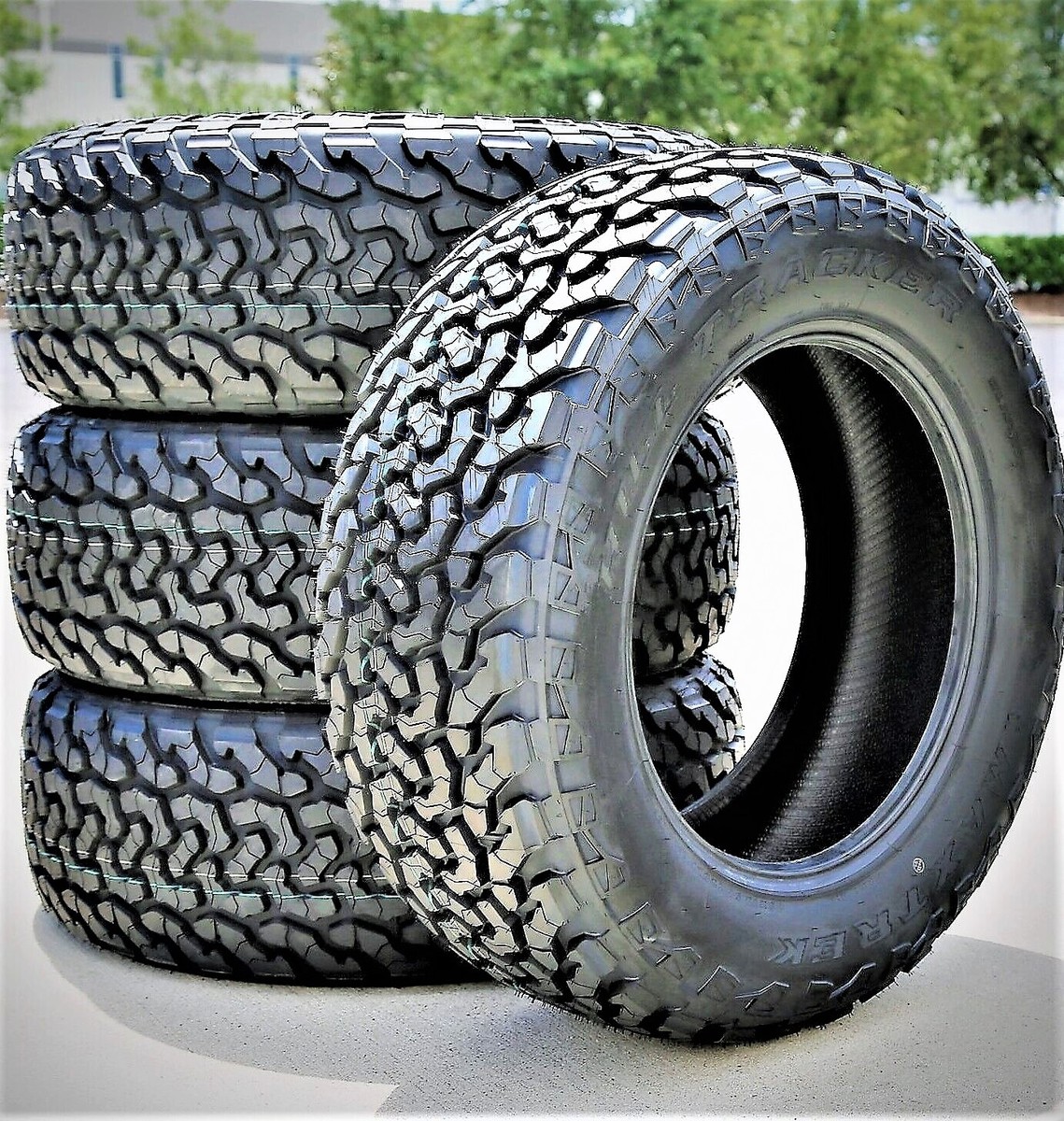4 35X12.50R20 Maxtrek Hill Tracker LT Load E 10 Ply AT A/T All