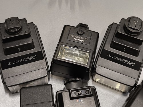 Lot of 10 Non-Working Camera Flashes for Parts - Afbeelding 2 van 9