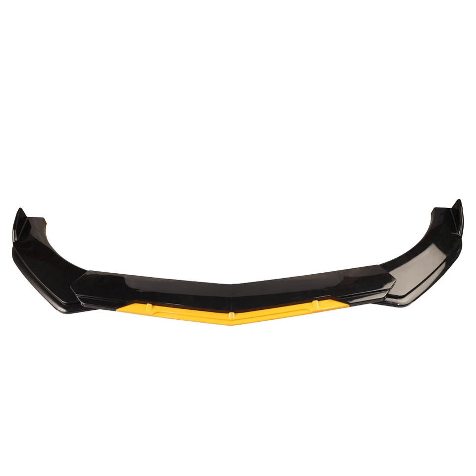 For Infiniti Q50 Q60 Q70 Front Bumper Lip Spoiler 86" Side Skirt Black Yellow Foto 3 de 4