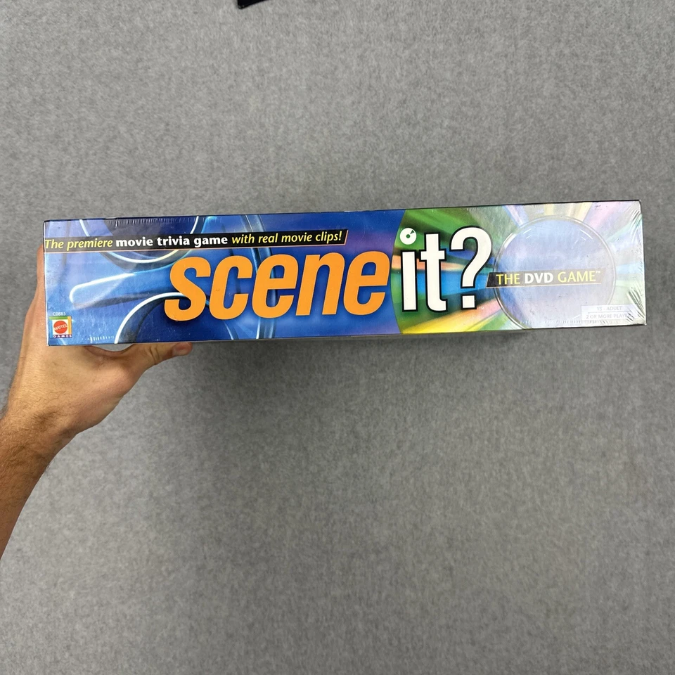 Scene It? Movie Trivia The DVD Board Game 2003 New Sealed Unopened - Image 2 of 4