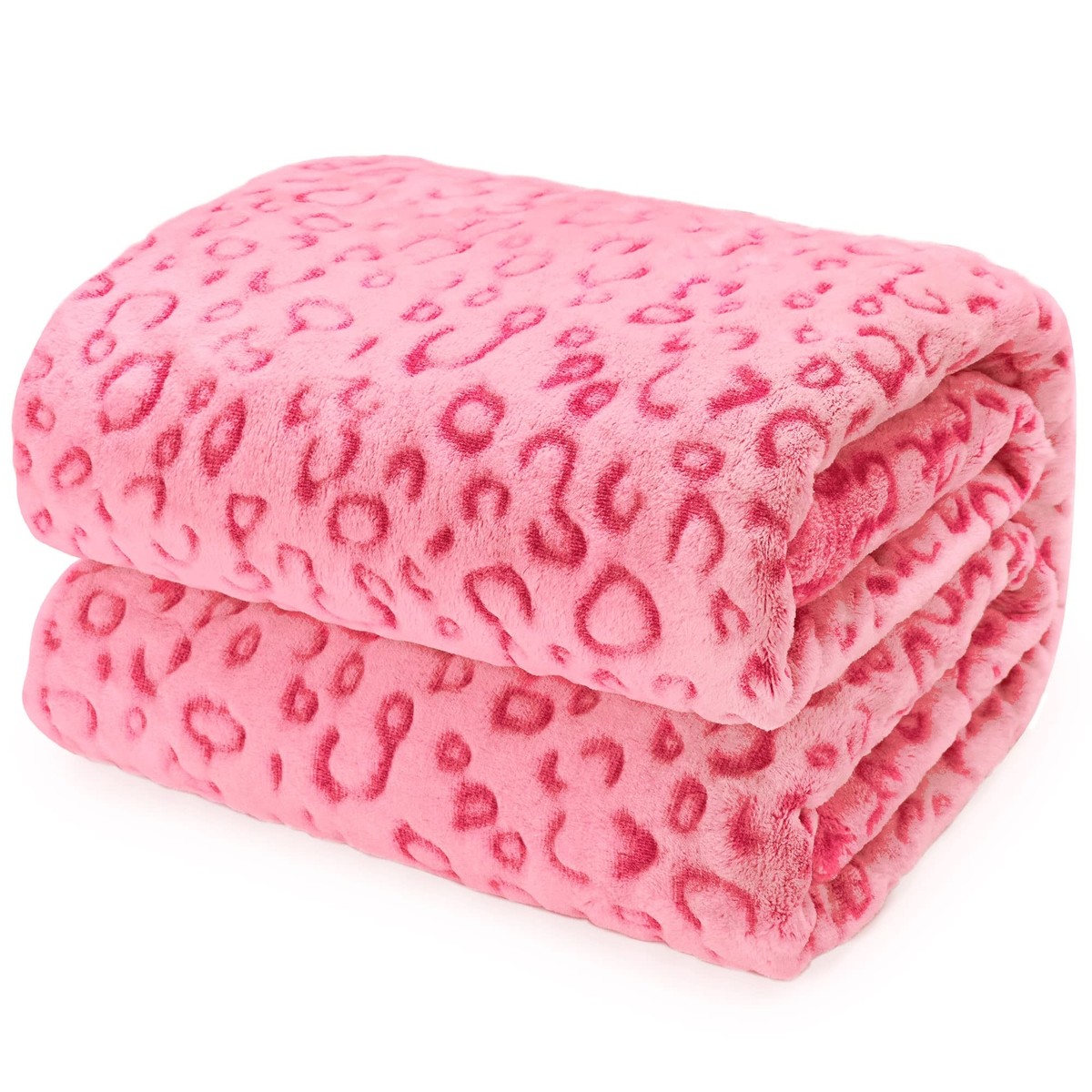 Soft Fleece Blankets Throw Blanket Lightweight Blanket Pink Throw