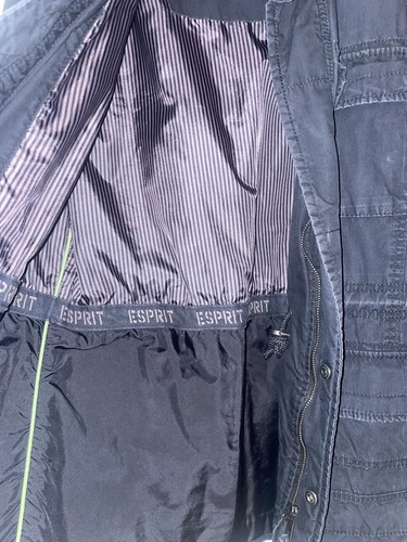 ESPRIT DEAN WINCHESTER SUPERNATURAL INSPIRED JACKET BLACK BLUE M TUCK AWAY HOOD image 13