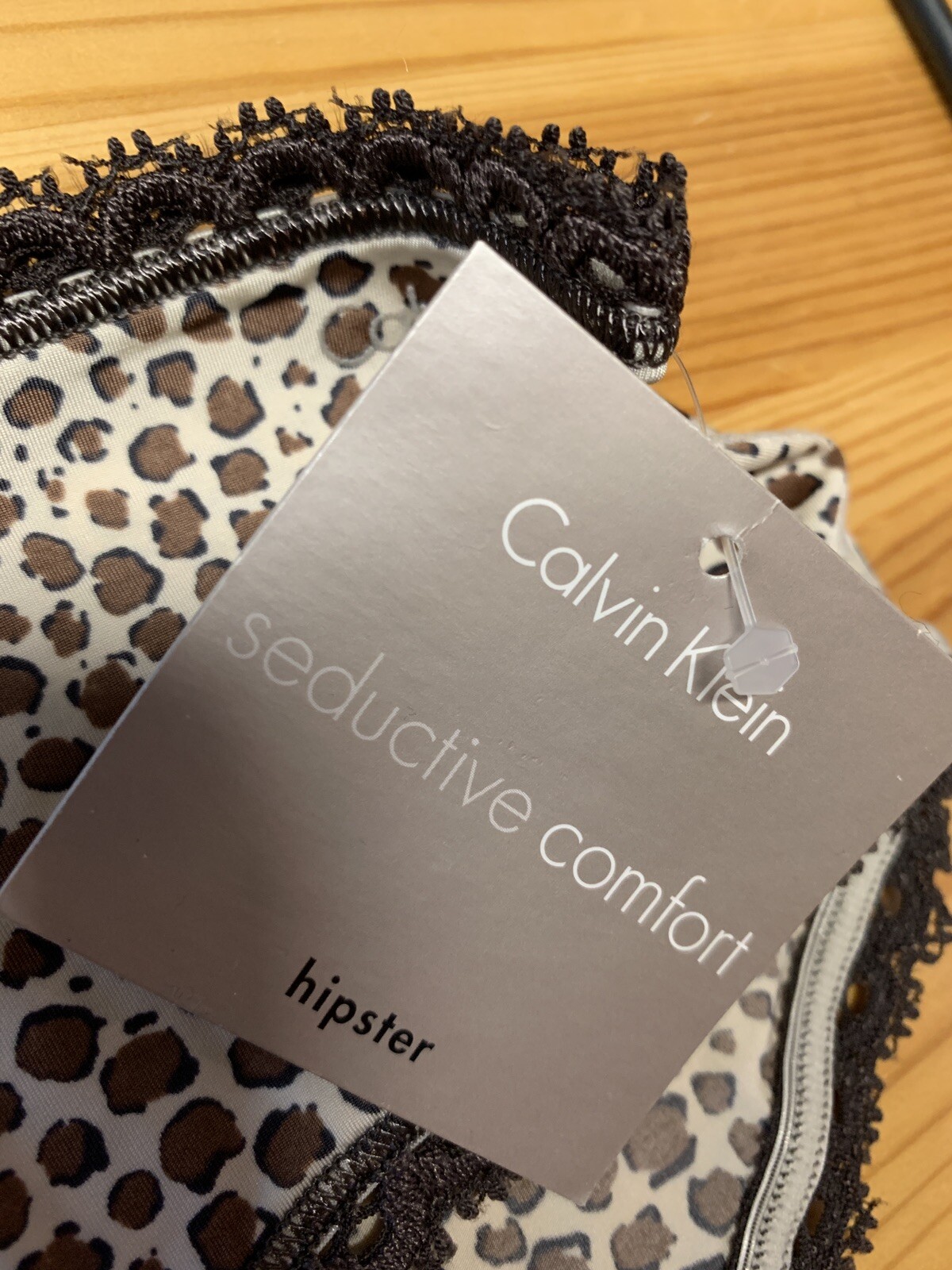 NWT Calvin Klein ANIMAL PRINT Hipster Panties Bikini Women's Underwear SMALL thumbnail 5