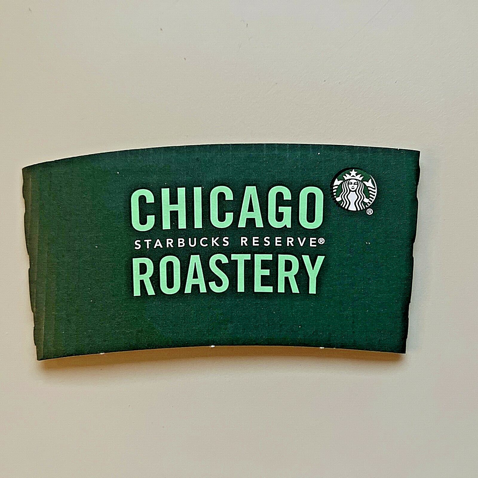 Starbucks Coffee Sleeve Advertising Chicago Reserve Roastery eBay