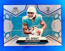 2024 Panini Mosaic Football NFL Debut Jaylen Wright RC #280 Miami Dolphins