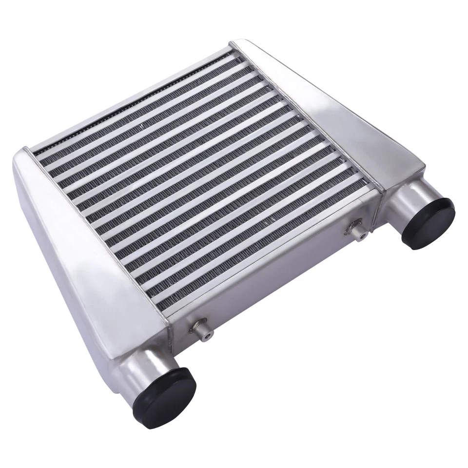 Intercooler de montaje universal 17"x11"x2,75" 2,5" entrada y salida UN LADO SUPERIOR Foto 3 de 4