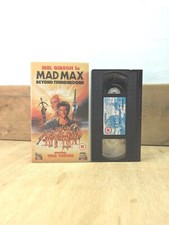MAD MAX 3 - Beyond Thunderdome - 1995 VHS Video - Excellent Condition Mel Gibson