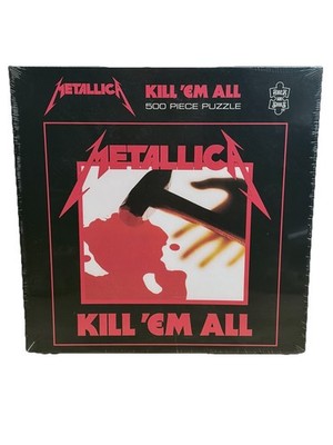 Rock Saws Metallica 500 Piece Jigsaw Puzzle Lot - 5 Albums