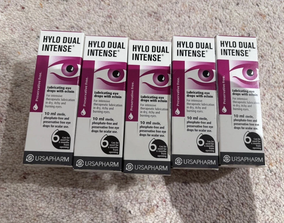 Hylo Dual Intense Eye Drops Preservative Free x1 10ml