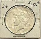 1924 Peace Silver Dollar 90% SILVER $1 United States NICE Circulated Condition