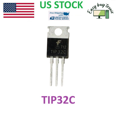 10pcs TIP32C PNP 3A 100V Transistor TO-220 Bipolar BJT
