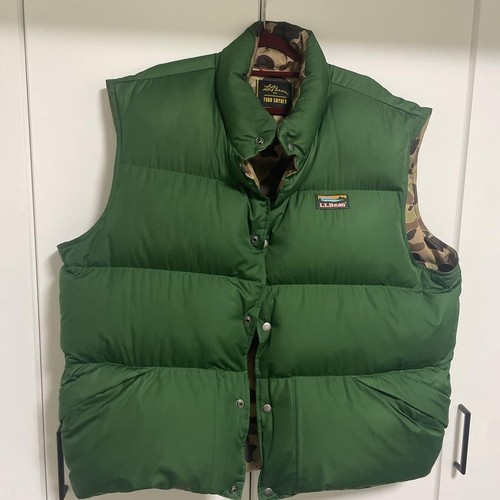 L.L.Bean Todd Snyder Green Down Vest XL(LL)