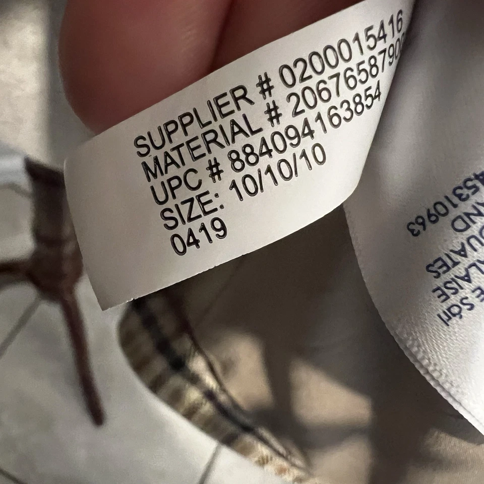 Chaps Fall DNM1 Brown Herringbone Plaid Blazer Women’s Size 10 NWT - Image 4 of 4