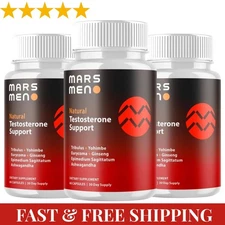 Mars Men for Men Advanced Max Formula Vitamin Supplement 60 Capsules (Pack of 3)