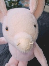 Eden Toys Pink Pig Plush 16" Vintage Stuffed Animal Beatrix Potter Lovey USA
