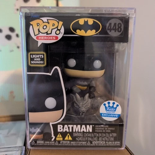 Funko Pop! #448 DC-Comics Batman Lights And Sound Funko Exclusive