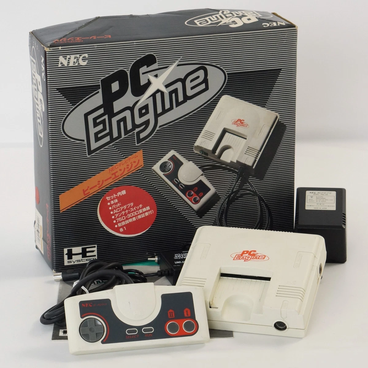 TurboGrafx-16 (PC Engine) NTSC-J (Japan) Home Console Video Game