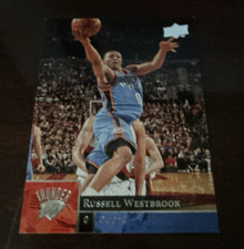 Upper Deck Russell Westbrook Oklahoma City Thunder Basketball Card #205 Rookie. rookie card picture