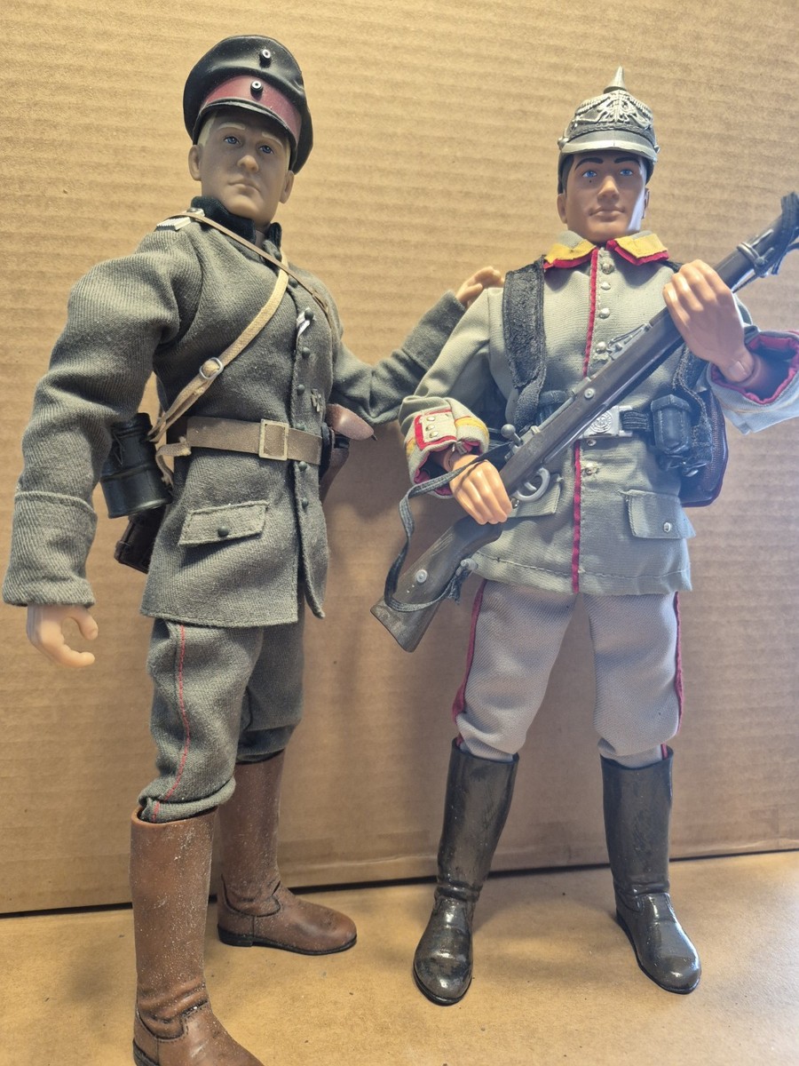 1:6 G I JOE Early WWI German Figures (×2). Loose. | eBay