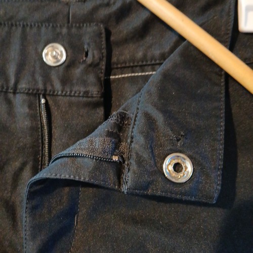 Pantalones informales de ejercicio medianos Nike para mujer negros blancos a rayas - Imagen 9 de 15