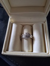 H SAMUEL BRIDAL RING SET