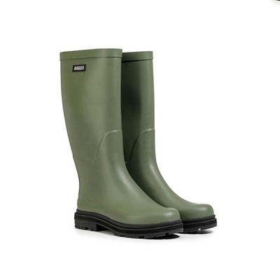 Aigle Herren Ultra Rain M Stiefel 5,5 UK 9000 Schwarz