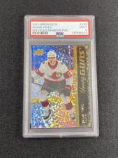 2021-22 Upper Deck Speckled Rainbow #246 Shane Pinto Young Guns PSA 9 LOW POP!