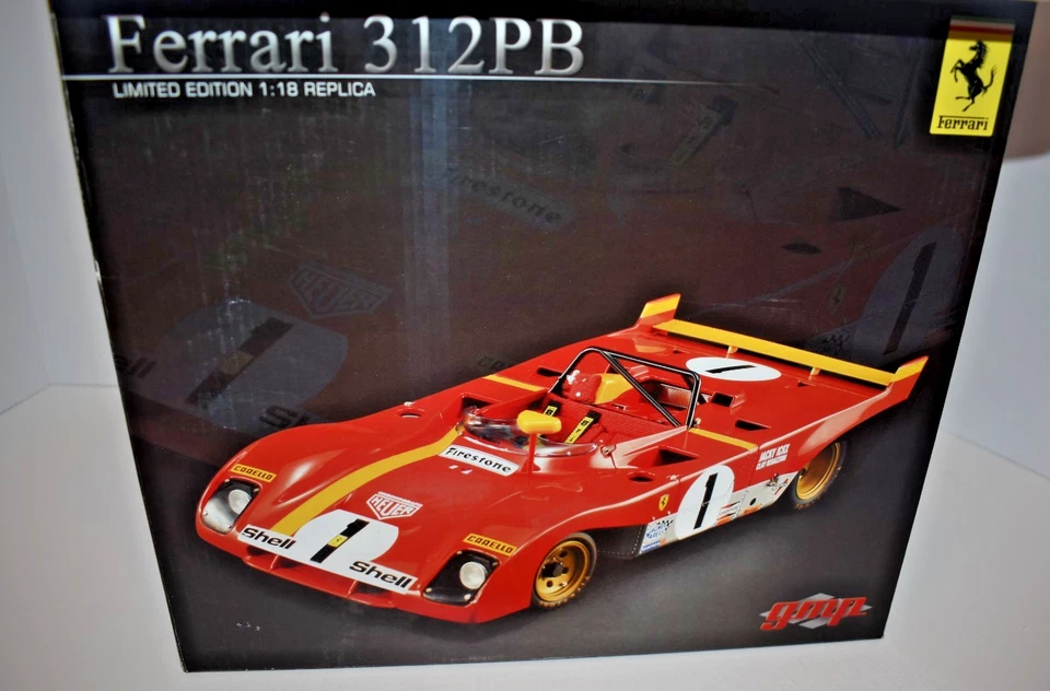 GMP Ferrari 312PB Monza 1000 km - Ickx/Regazzoni - 1:18 - MIB - G1804107 - Image 2 of 4