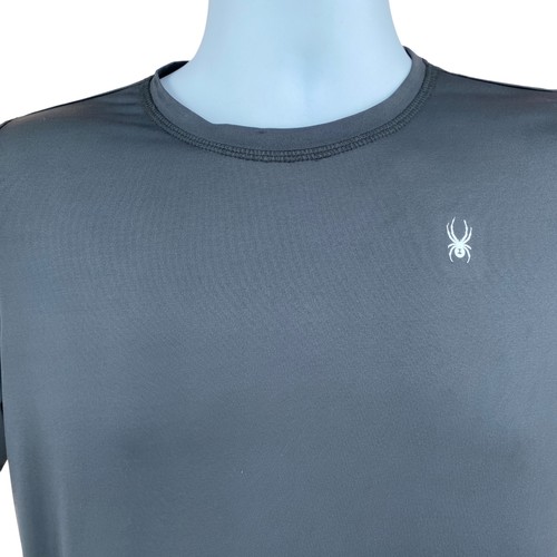 Spyder Youth Shirt Size XL Charcoal Short Sleeve H2O Surf- Sand-Sun Collection - Picture 4 of 11