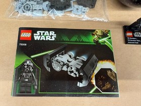 LEGO Star Wars 75008 TIE Bomber & Asteroid Field 60 Pieces No Box Pre-Owned